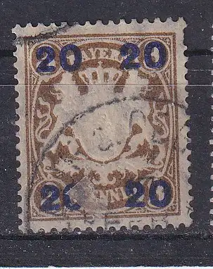 Altdeutschland Bayern  Nr 177 Gestempelt (Posten)