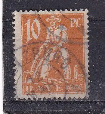Altdeutschland Bayern  Nr 179 Gestempelt (Posten)