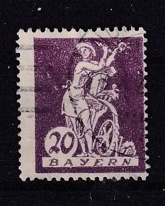 Altdeutschland Bayern  Nr 181 Gestempelt (Posten)