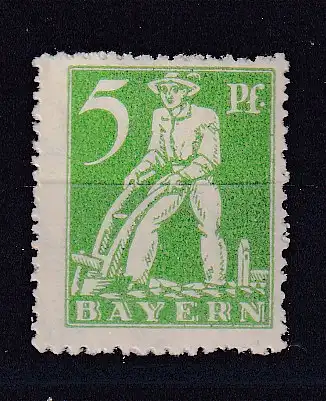 Altdeutschland Bayern  Nr 178 Falz / Gummimängel / *