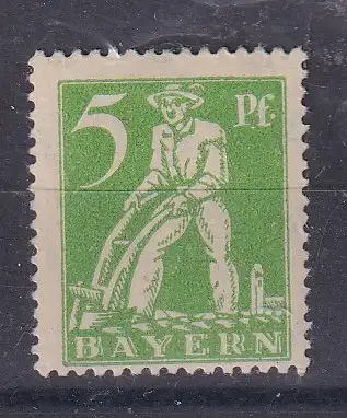 Altdeutschland Bayern  Nr 178 Falz / Gummimängel / *