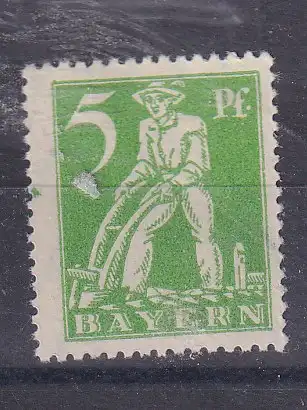 Altdeutschland Bayern  Nr 178 Falz / Gummimängel / *