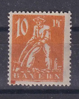 Altdeutschland Bayern  Nr 179 Falz / Gummimängel / *