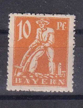 Altdeutschland Bayern  Nr 179 Falz / Gummimängel / *