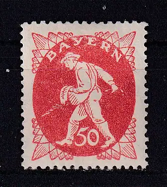 Altdeutschland Bayern  Nr 184 Falz / Gummimängel / *