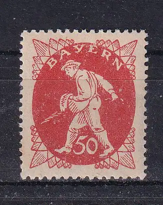 Altdeutschland Bayern  Nr 184 Falz / Gummimängel / *
