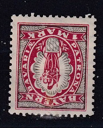 Altdeutschland Bayern  Nr 187 Falz / Gummimängel / *