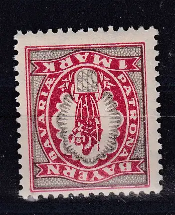 Altdeutschland Bayern  Nr 187 Falz / Gummimängel / *