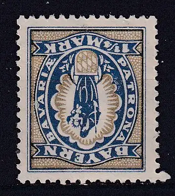 Altdeutschland Bayern  Nr 188 Falz / Gummimängel / *