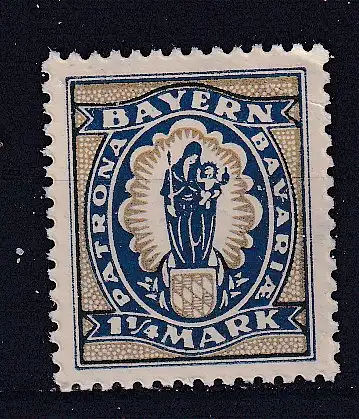 Altdeutschland Bayern  Nr 188 Falz / Gummimängel / *