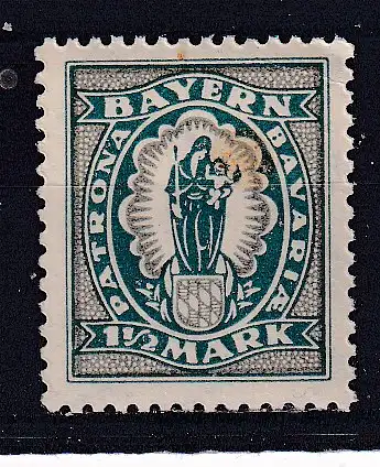 Altdeutschland Bayern  Nr 189 Falz / Gummimängel / *