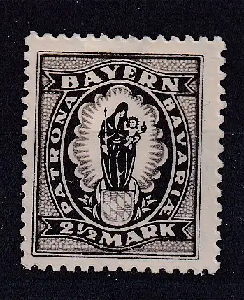 Altdeutschland Bayern  Nr 190 Falz / Gummimängel / *