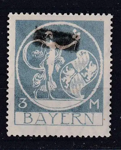 Altdeutschland Bayern  Nr 192 Falz / Gummimängel / *