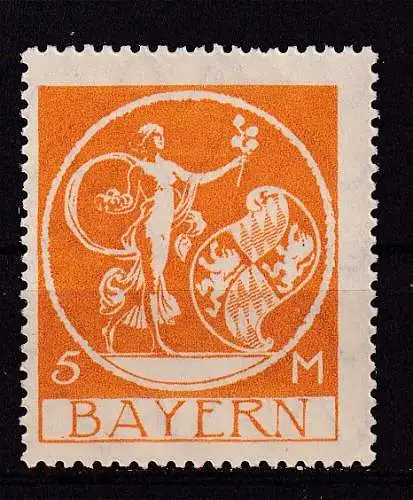 Altdeutschland Bayern  Nr 193 Falz / Gummimängel / *