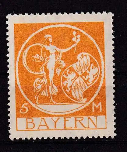 Altdeutschland Bayern  Nr 193 Falz / Gummimängel / *