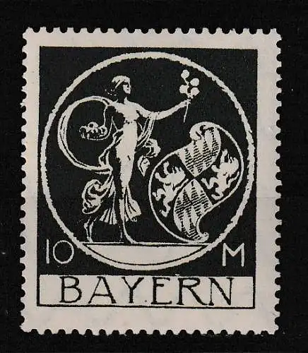Altdeutschland Bayern  Nr 194 Falz / Gummimängel / *