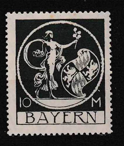 Altdeutschland Bayern  Nr 194 Falz / Gummimängel / *