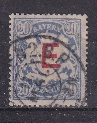 Altdeutschland Bayern Dienstmarken  Nr 4 Falz / Gummimängel / *