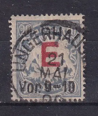 Altdeutschland Bayern Dienstmarken  Nr 4 Falz / Gummimängel / *