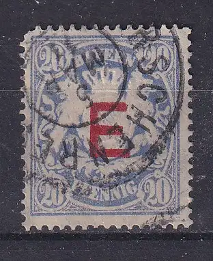 Altdeutschland Bayern Dienstmarken  Nr 4 Falz / Gummimängel / *