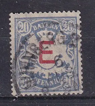 Altdeutschland Bayern Dienstmarken  Nr 4 Falz / Gummimängel / *