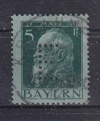 Altdeutschland Bayern Dienstmarken  Nr 7 Falz / Gummimängel / *