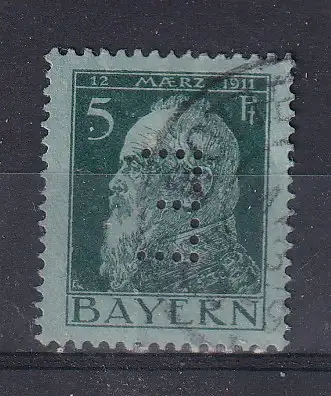 Altdeutschland Bayern Dienstmarken  Nr 7 Falz / Gummimängel / *