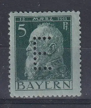 Altdeutschland Bayern Dienstmarken  Nr 7 Falz / Gummimängel / *