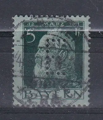 Altdeutschland Bayern Dienstmarken  Nr 7 Falz / Gummimängel / *