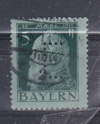 Altdeutschland Bayern Dienstmarken  Nr 7 Falz / Gummimängel / *