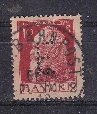 Altdeutschland Bayern Dienstmarken  Nr 8 Falz / Gummimängel / *