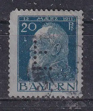 Altdeutschland Bayern Dienstmarken  Nr 9 Falz / Gummimängel / *