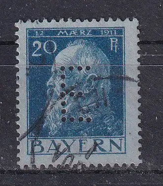 Altdeutschland Bayern Dienstmarken  Nr 9 Falz / Gummimängel / *