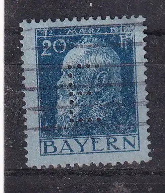 Altdeutschland Bayern Dienstmarken  Nr 9 Falz / Gummimängel / *