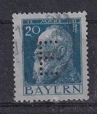 Altdeutschland Bayern Dienstmarken  Nr 9 Falz / Gummimängel / *