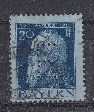 Altdeutschland Bayern Dienstmarken  Nr 9 Falz / Gummimängel / *