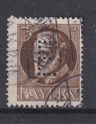 Altdeutschland Bayern Dienstmarken  Nr 12 Falz / Gummimängel / *