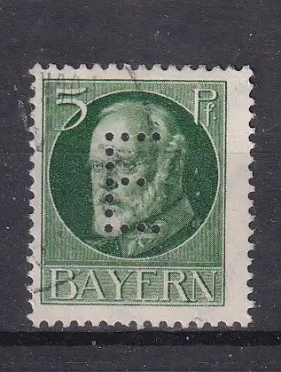 Altdeutschland Bayern Dienstmarken  Nr 13 Falz / Gummimängel / *