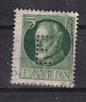 Altdeutschland Bayern Dienstmarken  Nr 13 Falz / Gummimängel / *