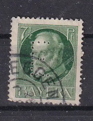 Altdeutschland Bayern Dienstmarken  Nr 13 Falz / Gummimängel / *