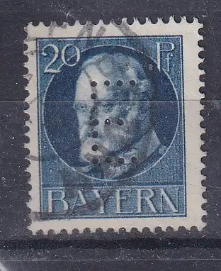Altdeutschland Bayern Dienstmarken  Nr 15 Falz / Gummimängel / *