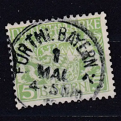 Altdeutschland Bayern Dienstmarken  Nr 17 Gestempelt (Posten)