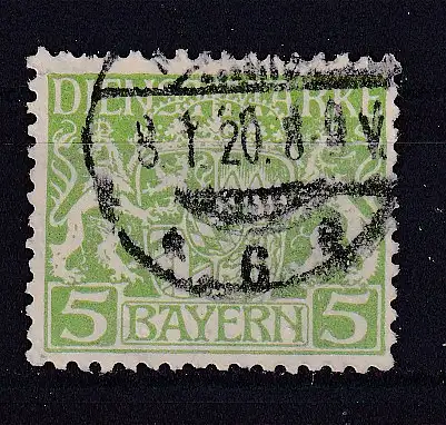 Altdeutschland Bayern Dienstmarken  Nr 17 Gestempelt (Posten)