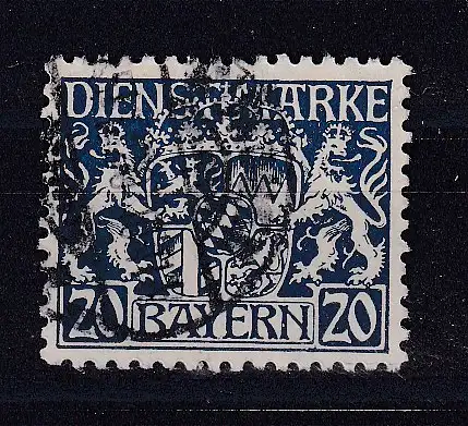 Altdeutschland Bayern Dienstmarken  Nr 28 Gestempelt (Posten)
