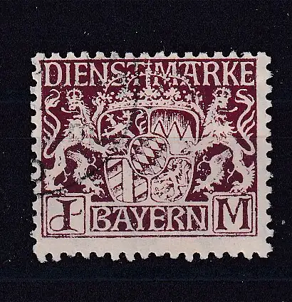 Altdeutschland Bayern Dienstmarken  Nr 24 Gestempelt (Posten)
