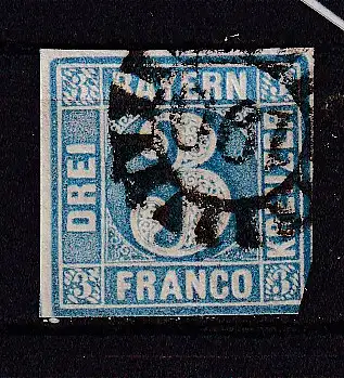 Altdeutschland Bayern  Nr 2 Postfrisch / **