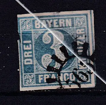 Altdeutschland Bayern  Nr 2 Postfrisch / **