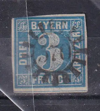 Altdeutschland Bayern  Nr 2 Postfrisch / **