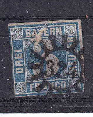 Altdeutschland Bayern  Nr 2 Postfrisch / **