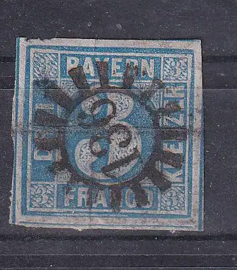 Altdeutschland Bayern  Nr 2 Postfrisch / **